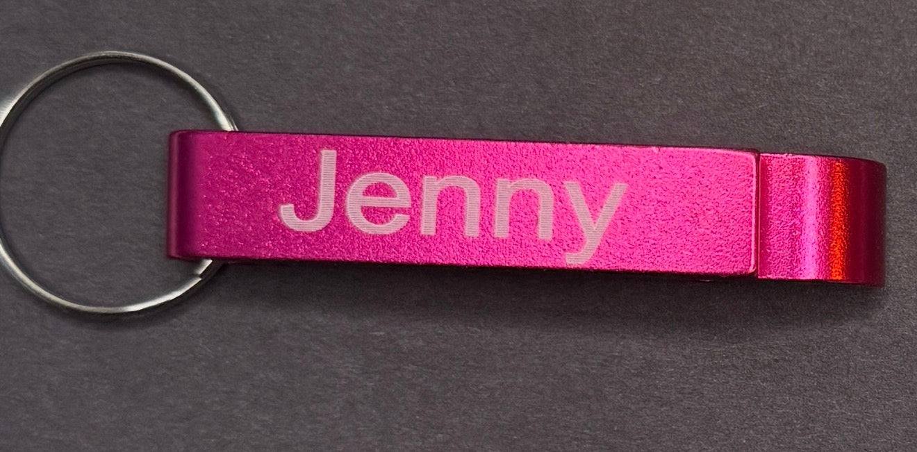 Custom Beverage Bottle Opener