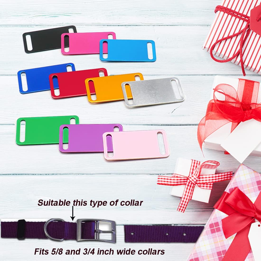 Metal Pet ID Tags with Holes