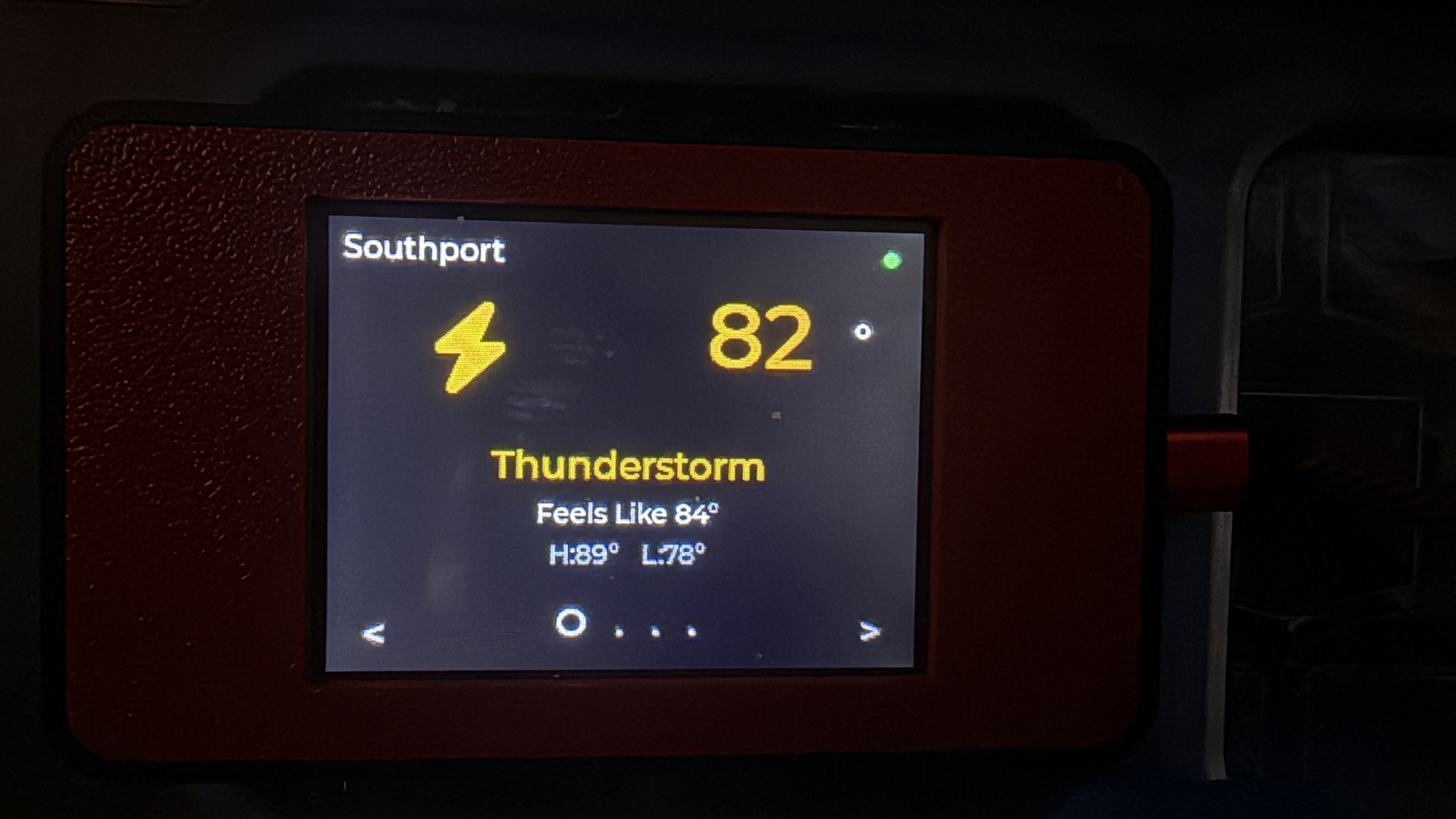 PrintPanel Weather preview