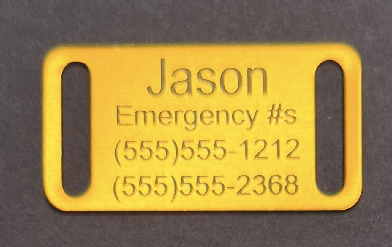 Metal Pet ID Tags with Holes