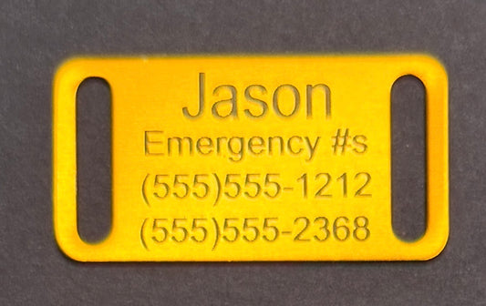 Metal Pet ID Tags with Holes