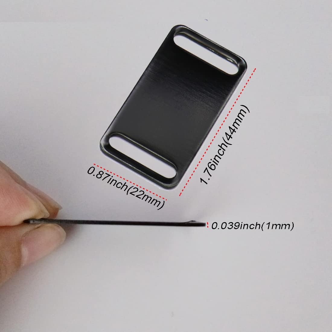 Metal Pet ID Tags with Holes